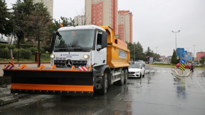 KÜÇÜKÇEKMECE 1489 PERSONEL, 259 ARAÇLA KIŞA HAZIR