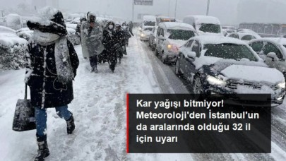 İBBden İstanbul için kar yağışı uyarısı: Bu akşam saat 20.00den sonra etkili olacak