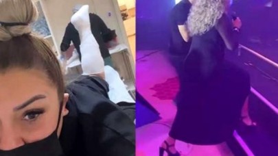 Kaza geçiren Işın Karaca, geceyi hastanede geçirdi