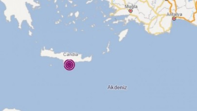 Akdenizde deprem: AFAD büyüklüğünü açıkladı