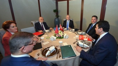 Altı muhalefet lideri ikinci kez buluşuyor: İşte masadaki 3 konu