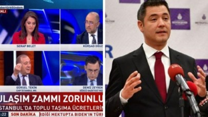 İBB Sözcüsü Murat Ongundan, Habertürkün Ulaşım zammı zorunlu muydu? altyazısına yanıt: Siz bunları nereden bileceksiniz