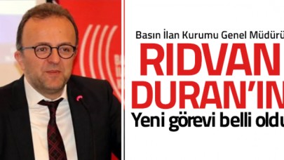 Rıdvan Duran Aile ve Sosyal Politikalar Bakan Yardımcılığına atandı