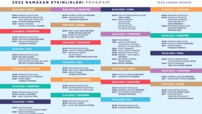 KÜÇÜKÇEKMECE’DE BİRBİRİNDEN RENKLİ RAMAZAN ETKİNLİKLERİ