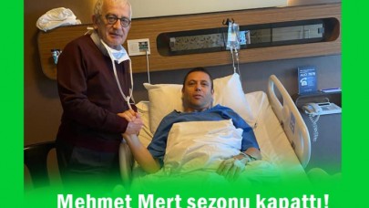 Mehmet Mert sezonu kapattı!