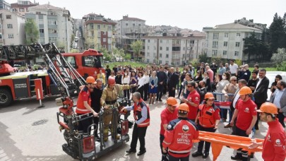 Avcılar Belediyesi’nde gerçeği aratmayan tatbikat