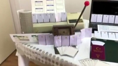 AVCILARDA SAHTE PASAPORT İMALATINA SUÇÜSTÜ