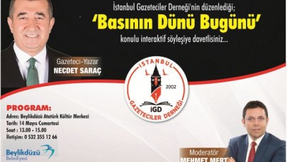 İGD söyleşide Necdet Saraçı ağırlıyor...