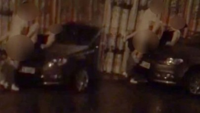 Sokak ortasında ilişkiye girdiler: Bebek sahili ve Ümraniyenin ardından şimdi de Beşiktaş!