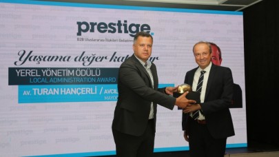 Turan Hançerli’ye “Yaşama Değer Katanlar” Ödülü