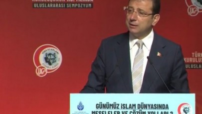 İmamoğlu: İslam coğrafyasında çözüm oluşacaksa hala bunun merkezi İstanbuldur