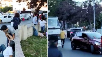 BEYLİKDÜZÜNDE OTOMOBİLLE DEHŞET SAÇAN SÜRÜCÜ TUTUKLANDI