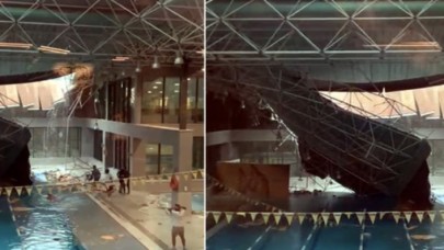 Yüzme havuzuna yıldırım düştü: 3 çocuk yaralı