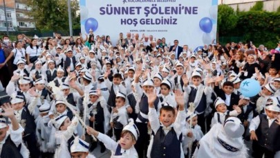 Küçükçekmecede toplu sünnet şöleni: 554 çocuk sünnet ettirildi