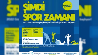 BEYLİKDÜZÜ’NDE ŞİMDİ SPOR ZAMANI