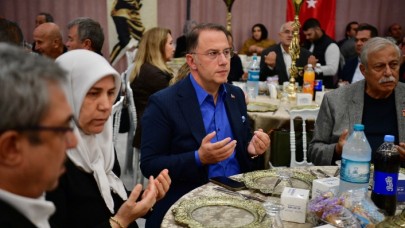 BAŞKAN ÇALIK ŞEHİT AİLELERİ VE GAZİLERLE BİR ARAYA GELDİ