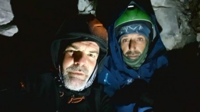 Milli sporcu ve arkadaşı Uludağda mahsur kaldı