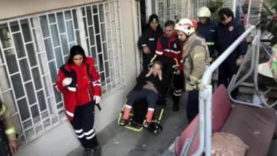 Avcılarda evde düşen yaşlı kadınları kurtarmak için seferber oldular