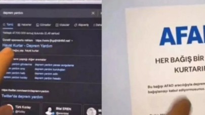 Sahte AFAD sitesine dikkat: Yardım etmek isteyenlerin kart bilgilerini topladılar!