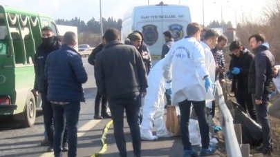 Büyükçekmece TEM Otoyolu kenarında silahla vurulmuş erkek cesedi bulundu