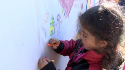 HAYALLERİNİ ÇİZDİ!