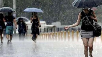Meteorolojiden sağanak ve kuvvetli rüzgar uyarısı