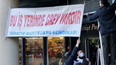 Gazeteciler greve gidiyor