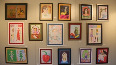 ‘7. SANATÇI ÇOCUKLAR’ RESİM SERGİSİ AKSM’DE