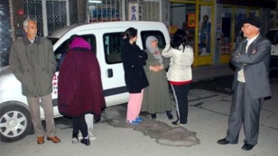 DEPREM SONRASI İLK GÖRÜNTÜLER...