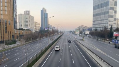 İstanbul’da yollar boş kaldı