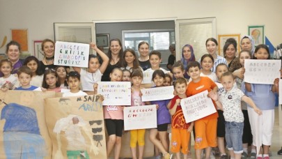 Ücretsiz yaz sanat atölyesi