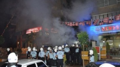 Miting sonrası 'İzol' gerginliği