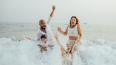 Zeynep Avcı'nın tatil keyfi