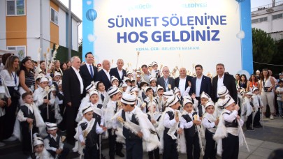 KÜÇÜKÇEKMECE BELEDİYESİ’NDEN 505 ÇOCUĞA SÜNNET ŞÖLENİ