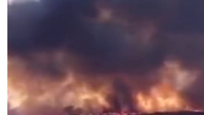 Şehir alevlere teslim! Yangın giderek büyüyor…