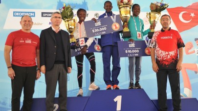 İstanbul Maratonu'nda Kenyalı atlet Beatrice Cheptoo birinci oldu
