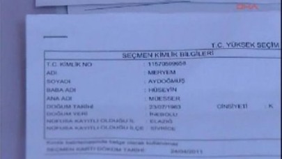 Esenyurt'ta bir parkta seçmen kartları bulundu