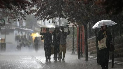 Meteoroloji'den kuvvetli yağış ve rüzgar uyarısı