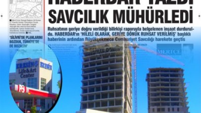 ERESİN'İN REZİDANSLARI MÜHÜRLENDİ