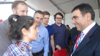 Avrupalı Genç Sosyalistler CHP’ye Omuz Vermeye Geldiler