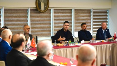 Muhtarlarla birlikte hizmet sözü