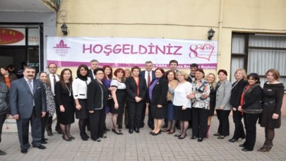 Çatalcalı kadınların 8 Mart coşkusu