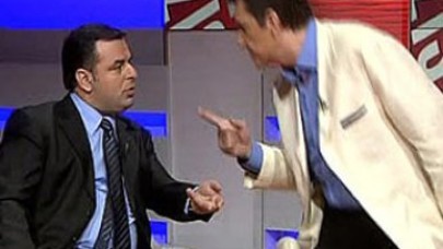 Canlı yayında kavga