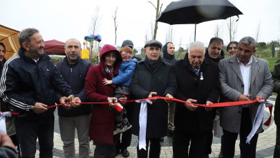 Türkoba’da Zeynel Abidin Cami ve Erzurumlu Kara Fatma Parkı açıldı törenle açıldı