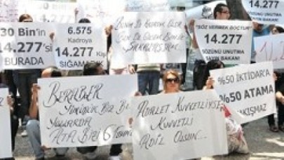 Öğretmenlerin kadro sayısı isyanı