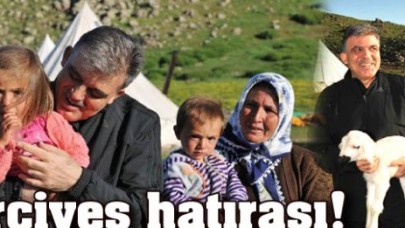 Abdullah Gül'e kuzu hediye ettiler
