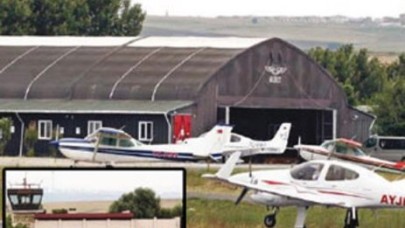 Su havzasında kaçak havalimanı