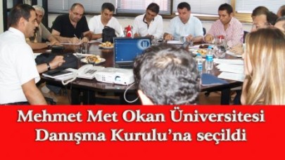 Mehmet Mert Okan Üniversitesi Danışma Kurulu’na seçildi