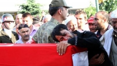 Şehitlerimizi uğurluyoruz...