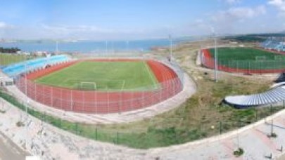 B. Çekmece Atatürk Spor Kompleksi`nin yapımı sürüyor